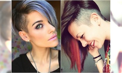 Krótkie fryzury undercut - golimy boki kobieco i z pomysłem