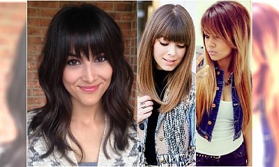 Modne fryzury z grzywką 2016 - galeria najlepszych inspiracji