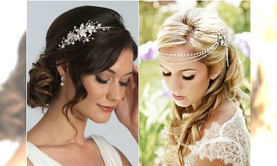 Opaska zamiast welonu - gorący trend w modzie ślubnej. Przejrzyjcie najpiękniejsze inspiracje