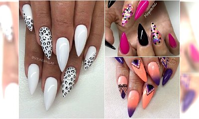 Wzory na paznokcie szpice - robimy uroczy manicure na lato