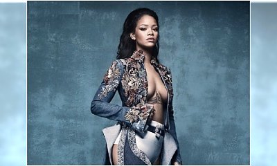 Buty Rihanna x Manolo Blahnik - długie denimowe kozaki na pasku. Będzie hit?