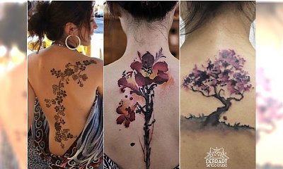 Tatuaż na plecach - kobiece wzory, które warto zrobić przed latem