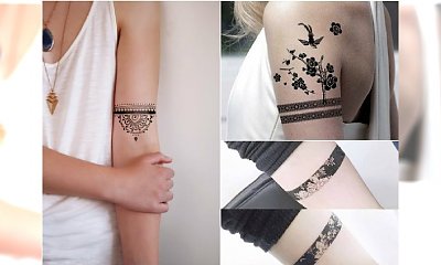 HOT TREND! Tatuaż opaska. Najpiękniejsze wzory dla dziewczyn