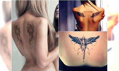 Tatuaż skrzydła anioła  - hit sprzed lat, ale wciąż popularny. Zobaczcie te niezywkle wzory!