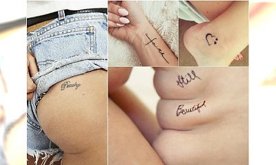 Delikatne tatuaże dla dziewczyn - napisy, małe motywy, które chwytają za serce!