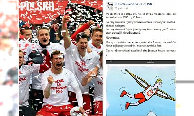 Wygrywamy, bo przeciwnicy są w słabej formie? Kuba Wojewódzki krytycznie o sukcesie Polaków na Euro 2016