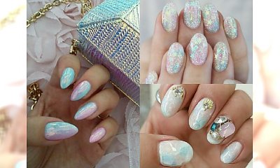 HOT propozycja dla miłośniczek BLING! Najpiękniejsze manicure z "syrenką"