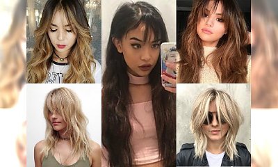 20 TOP fryzury z cieniowaną grzywką. Sprawdź, na jakie cięcia stawiają w tym sezonie it-girls z Instagram'a