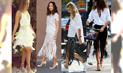 HOT: Spódnica z frędzlami hitem na lato 2016 - Najmodniejsze inspiracje Street Style