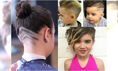 Fryzury undercut dla dzieci - rodzice coraz chętniej fundują pociechom wygolone fryzury