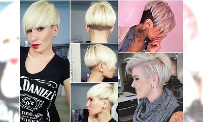 Krótkie fryzury z grzywką: długie pixie, asymetryczne, undercut. 20 najmodniejszych cięć sezonu