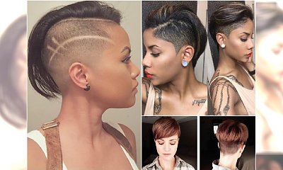 Nowoczesne fryzury undercut - asymetryczne, pixie, z irokezem