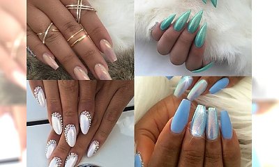 Mermaid nails - urocze propozycje manicure'u z efektem syrenki