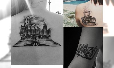 Tatuaże dla wielbicieli książek