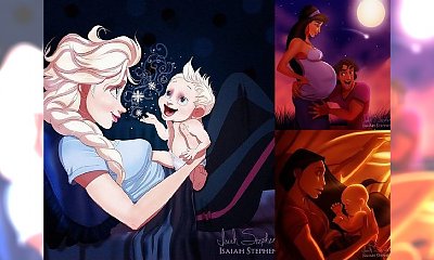 Jak wyglądałyby gwiazdy Disney’a jako matki? Jak mogły potoczyć się ich losy? W końcu możemy to zobaczyć!