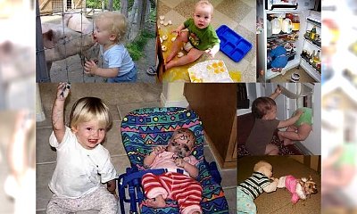 Rodzice tych dzieci mają chwilami przerąbane! Poznaj najbardziej szalone dzieciaki świata!