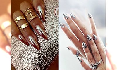 HIT: Chrome Nails - Nowa technika wykonania metalicznego manicure robi furorę na Instagramie!