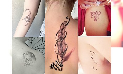 Tatuaże z znakiem zodiaku: 15 najpiękniejszych wzorów dla SKORPIONA!