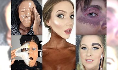 100 warstw kosmetyku - 15 Youtubowych wyzwań, które zaszły za daleko