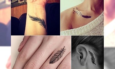 Feather tattoo - symbol, który nigdy nie wyjdzie z mody