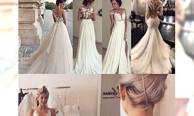 Koronkowe suknie ślubne - 25 niezwykłych propozycji dla Panien Młodych