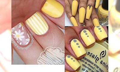 Yellow manicure - zatrzymaj lato na dłużej!