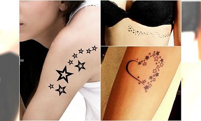 Tatuaż gwiazdki - 20 najbardziej uroczych wzorów dla dziewczyn