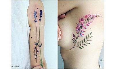 TREND: Tatuaże jak żywe rośliny! Te wzory są hitem