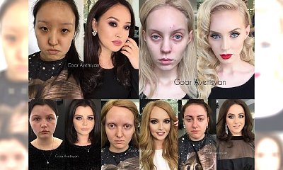 Te kobiety poznały niesamowitą moc makijażu... Ale czy są podobne do samych siebie?! SZOKUJĄCE METAMORFOZY!