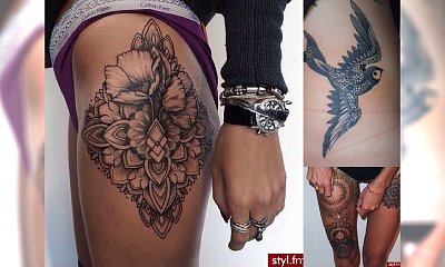 HIT! Tatuaże na udo - galeria najlepszych inspiracji!