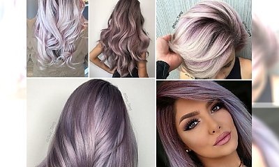 Lawendowe wlosy - ożyw swój look w jesienne, szare dni