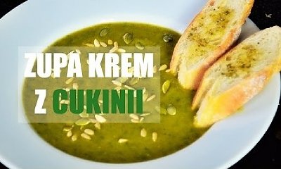 Zupa krem z cukinii