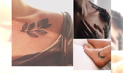 Leaves tattoo - stylowy, jesienny motyw tatuażu