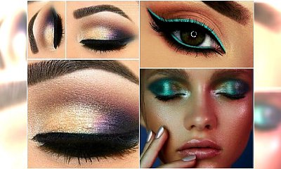 Nowe trendy w makijażu 2017: holograficzne cienie, kolorowe kreski na powiekach