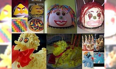 15 najbardziej nieudanych tortów z całego Internetu! Chcieli odwzorować przepisy z sieci, ale ponieśli kulinarną porażkę!