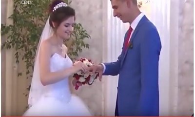 Kuriozalny ślub! Takie pary zdarzają się bardzo rzadko