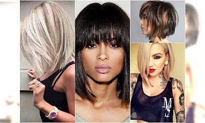 Modne fryzury średnie 2017 - kobiece propozycje na nowy sezon