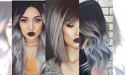 Ombre z szarościami w roli głównej! Wielki trend koloryzacji, niektóre zdjęcia totalnie zachwycają!