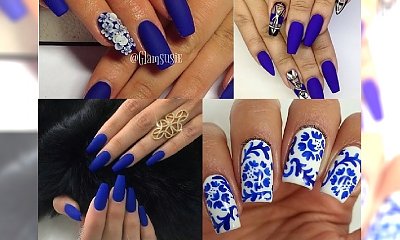 Kobaltowy manicure - wyrazisty, niezwykle stylowy kolor, który doda Ci charakteru