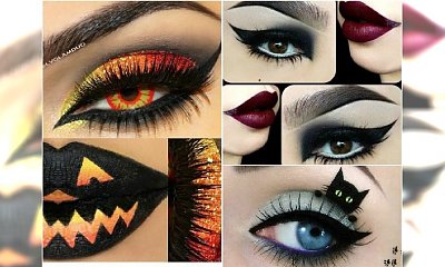 Makijaż oczu na Halloween - 20 fantastycznych pomysłów, jak pomalować oczy