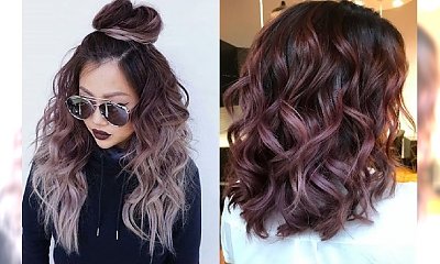 Hit ze świata koloryzacji: CHOCOLATE MAUVE. Brunetki go pokochają!