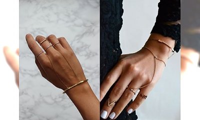 HOT TREND: bransoletka z pierścionkiem! Galeria najpiękniejszych propozycji
