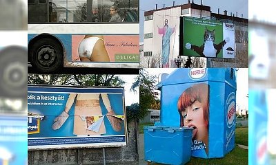Gdzie oni umieścili te reklamy?! CO ZA WPADKI! Gorzej być nie mogło... Reklama nr 14 bije wszystkie inne na głowę!