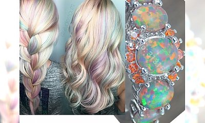 Opal hair - delikatny, tęczowy odcień niczym z bajki