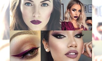 Makijażowe trendy - zakochaj się we wszystkich odcieniach śliwki!