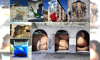 PRAWDZIWA PETARDA! 25 najlepszych przykładów sztuki ulicznej z całego świata! Bezmyślni grafficiarze powinni się na nich uczyć! HIPNOTYZUJĄ...