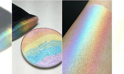 Nowy hit kosmetyczny: Rainbow Highlighter. Ten efekt w makijażu jest supermodny!