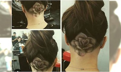 Wzory na włosach 3D - widzieliście to cudo? Trójwymiarowe wzorki są coraz modniejsze