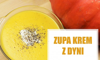 Sycąca zupa krem z dynii