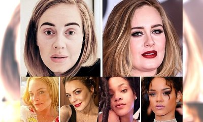 13 hollywoodzkich gwiazd, które zadziwiły nas swoim naturalnym pięknem! A może wolicie je w pełnym makijażu?